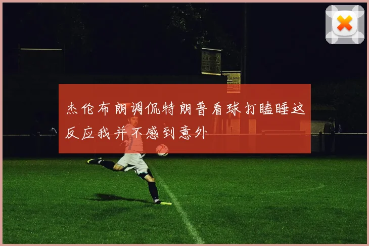 杰伦布朗调侃特朗普看球打瞌睡这反应我并不感到意外
